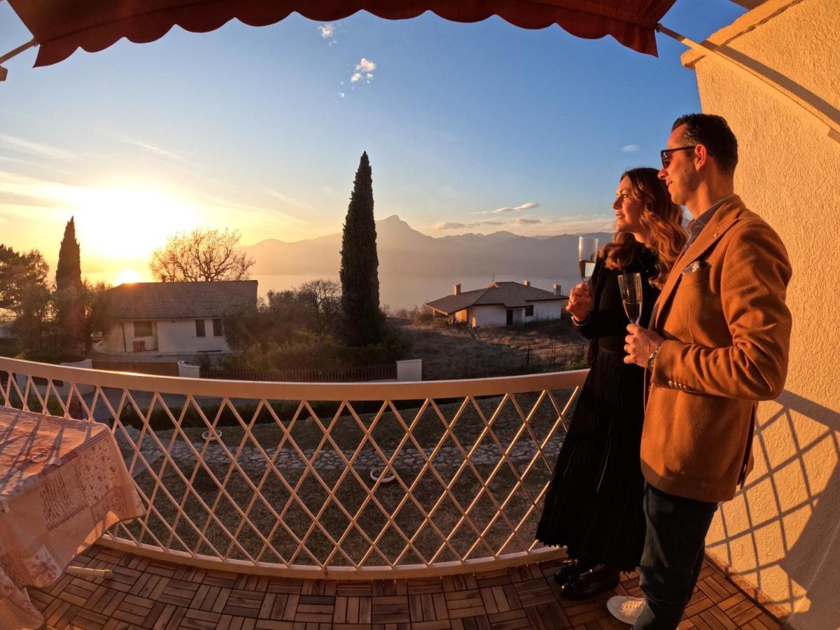 アルビザーノGarda Panoramic Houseアパートメント エクステリア 写真