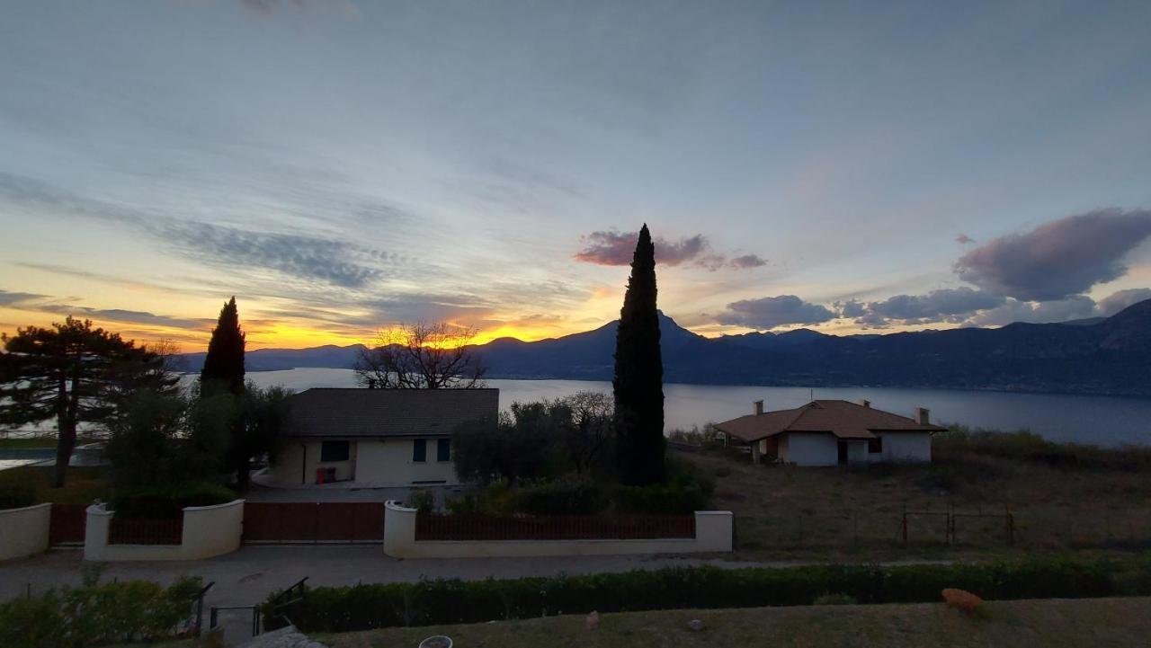 アルビザーノGarda Panoramic Houseアパートメント エクステリア 写真