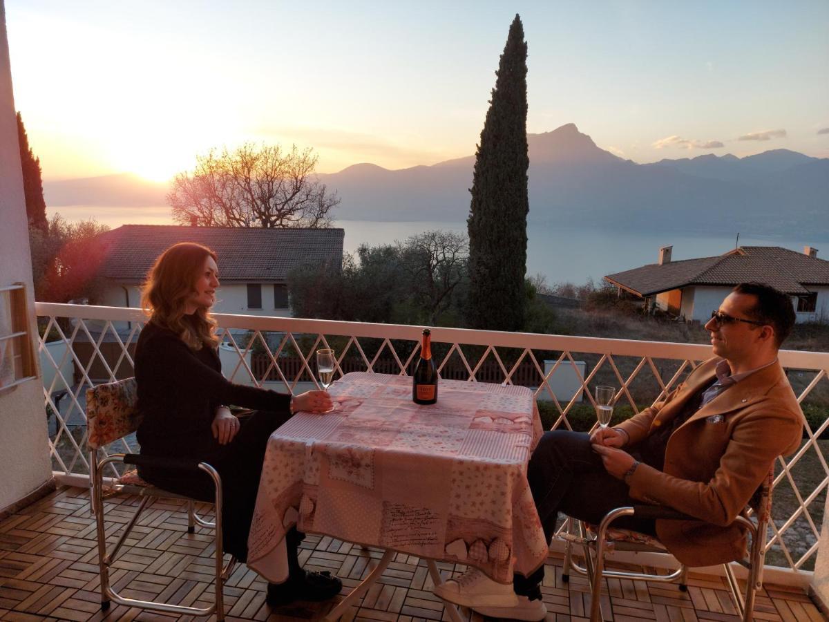 アルビザーノGarda Panoramic Houseアパートメント エクステリア 写真