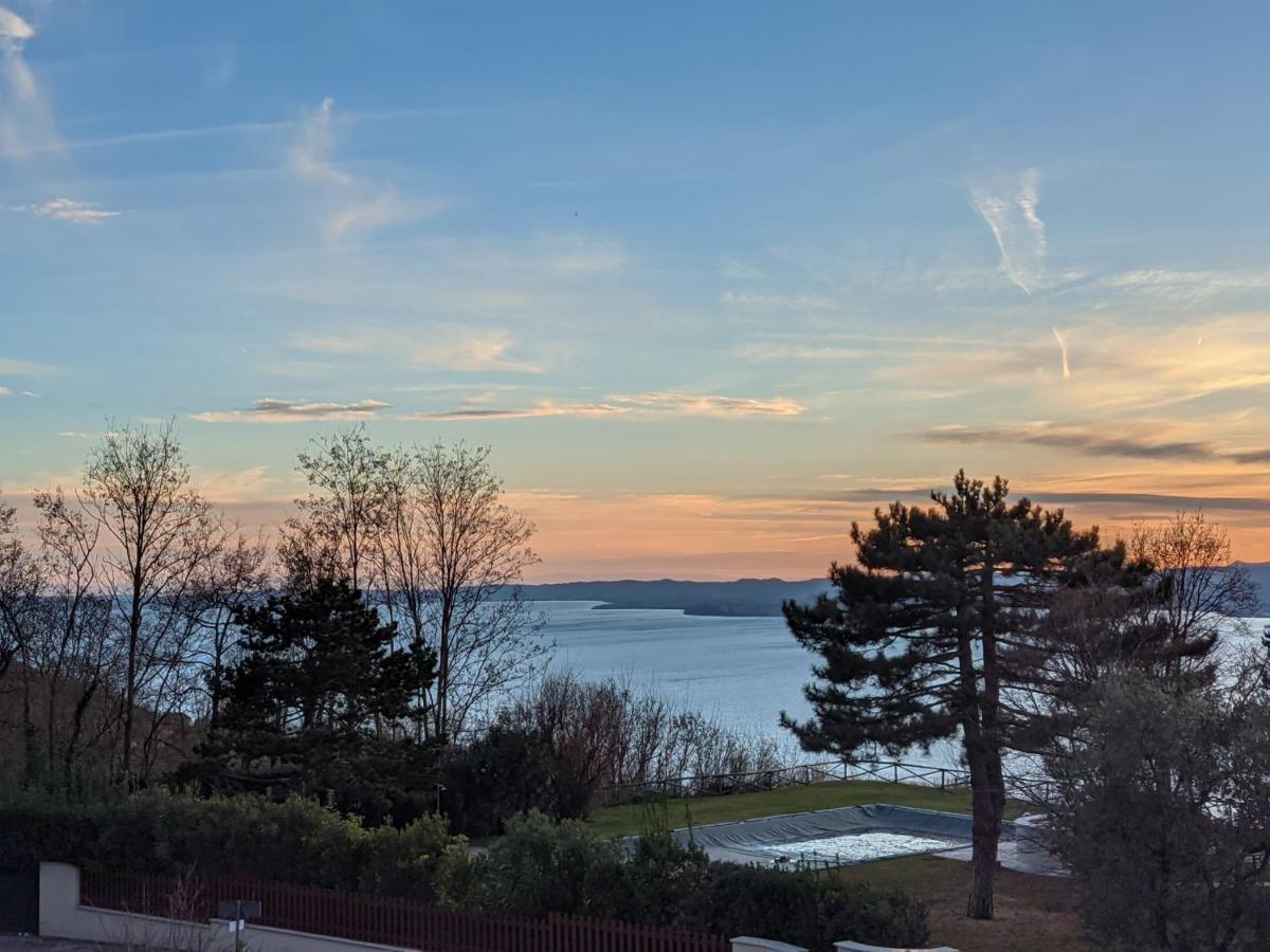 アルビザーノGarda Panoramic Houseアパートメント エクステリア 写真