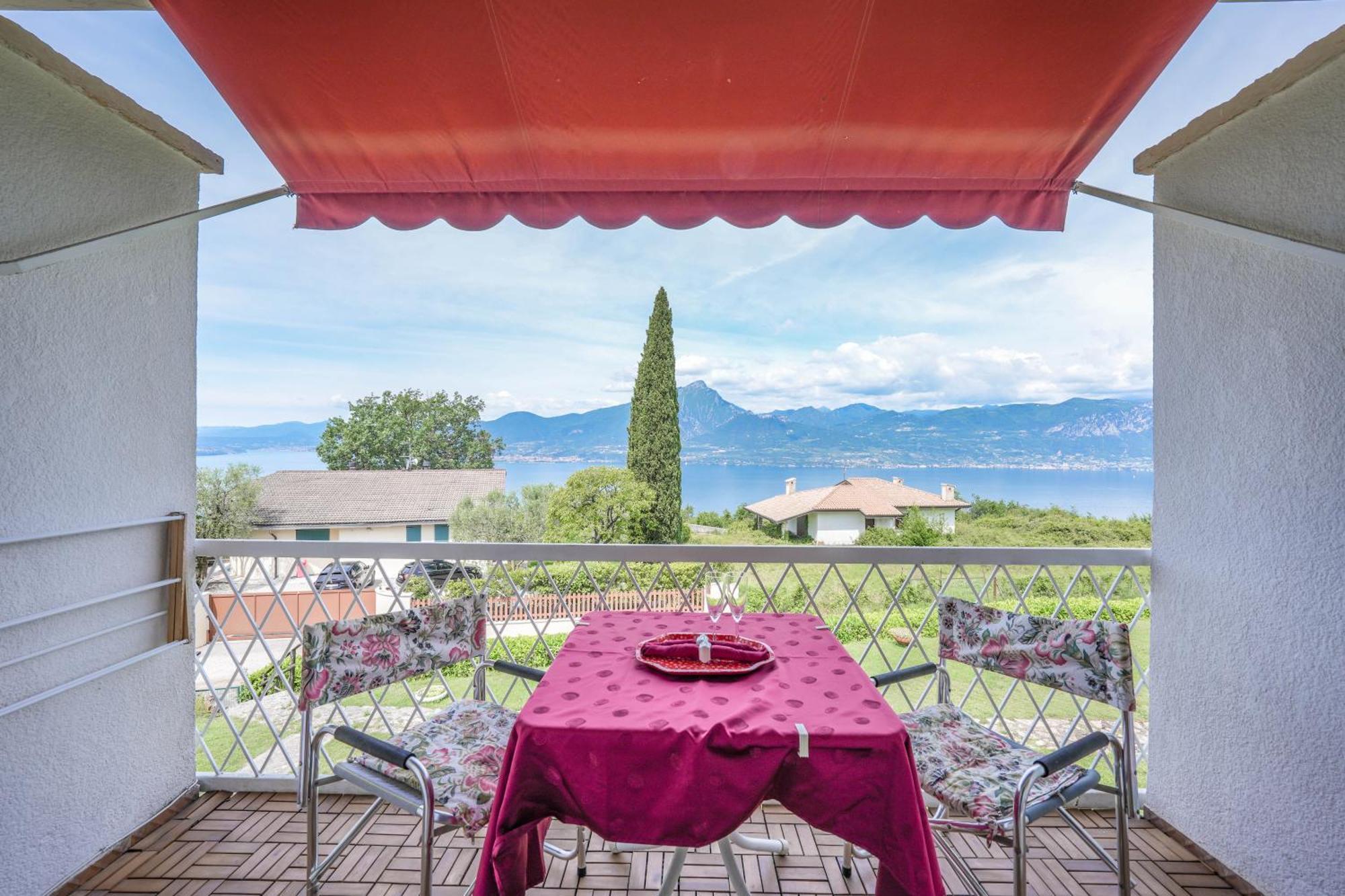 アルビザーノGarda Panoramic Houseアパートメント エクステリア 写真