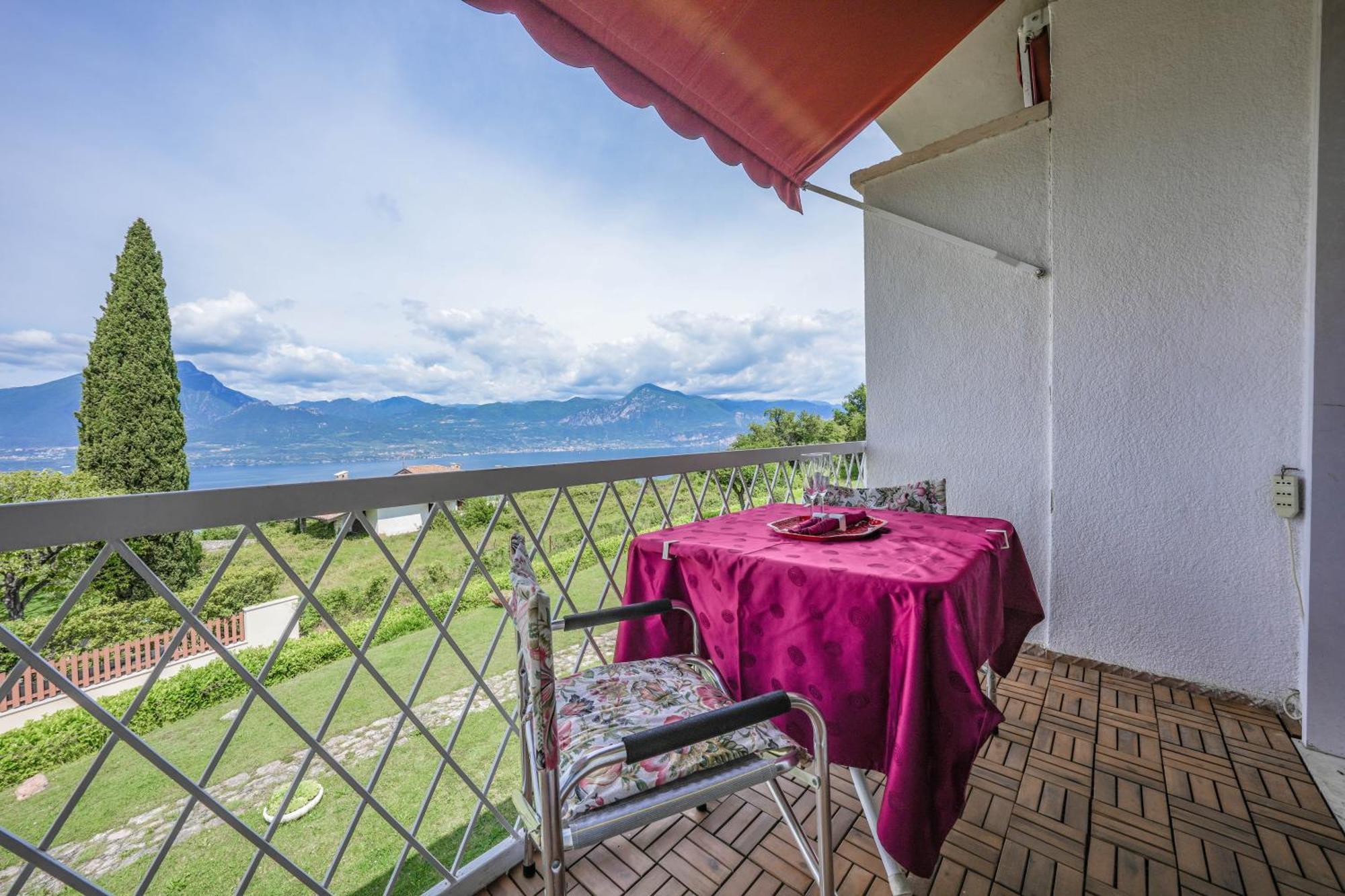 アルビザーノGarda Panoramic Houseアパートメント エクステリア 写真