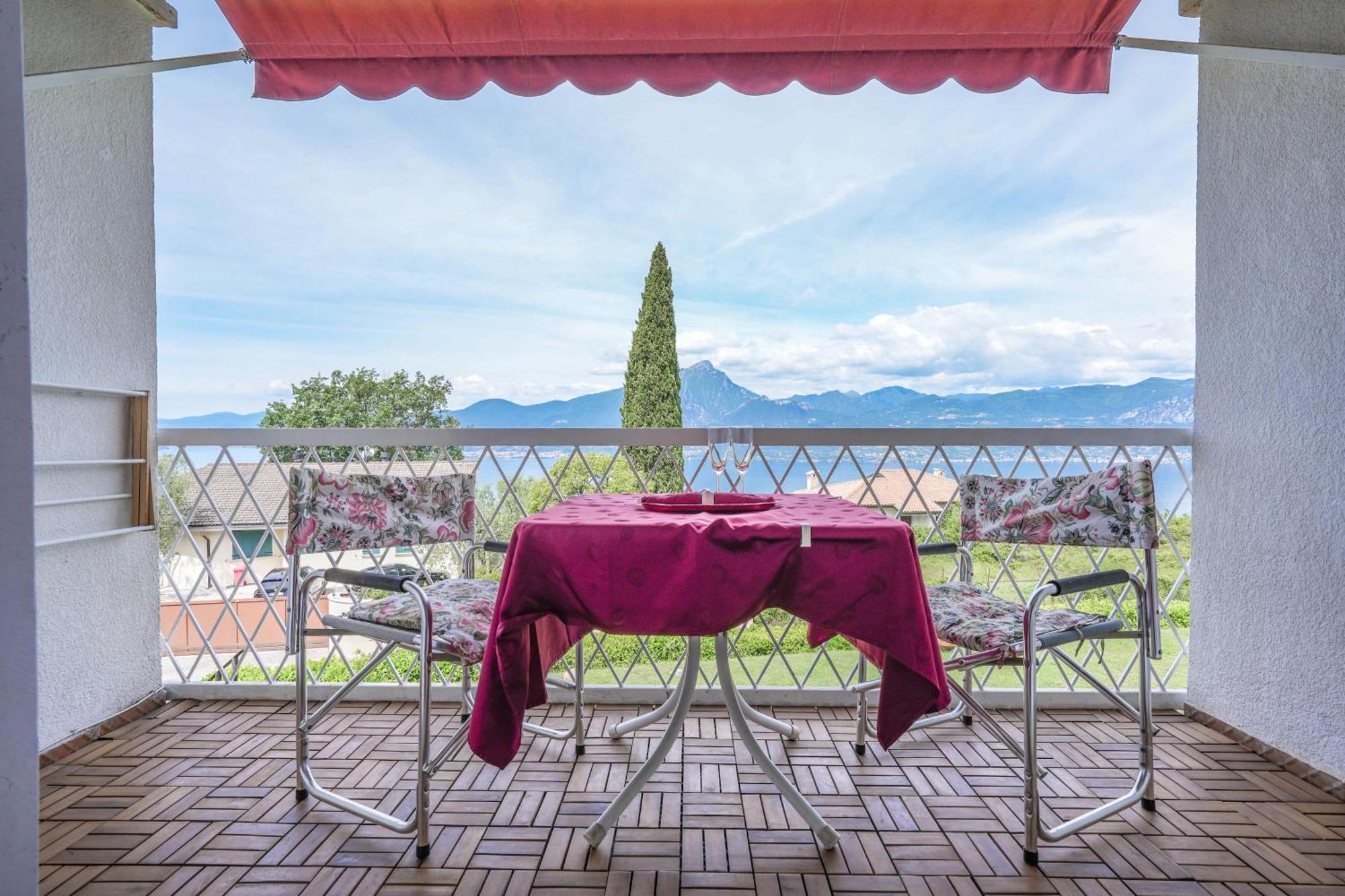 アルビザーノGarda Panoramic Houseアパートメント エクステリア 写真