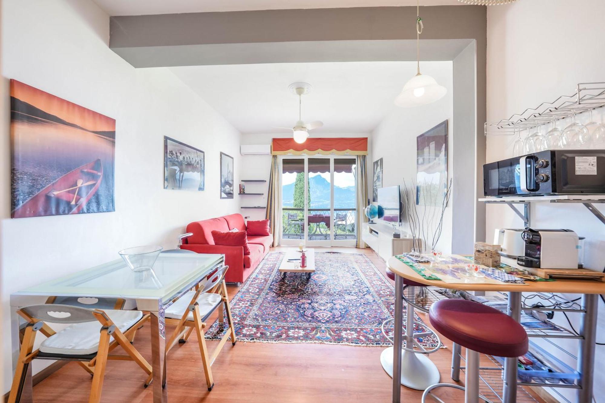 アルビザーノGarda Panoramic Houseアパートメント エクステリア 写真