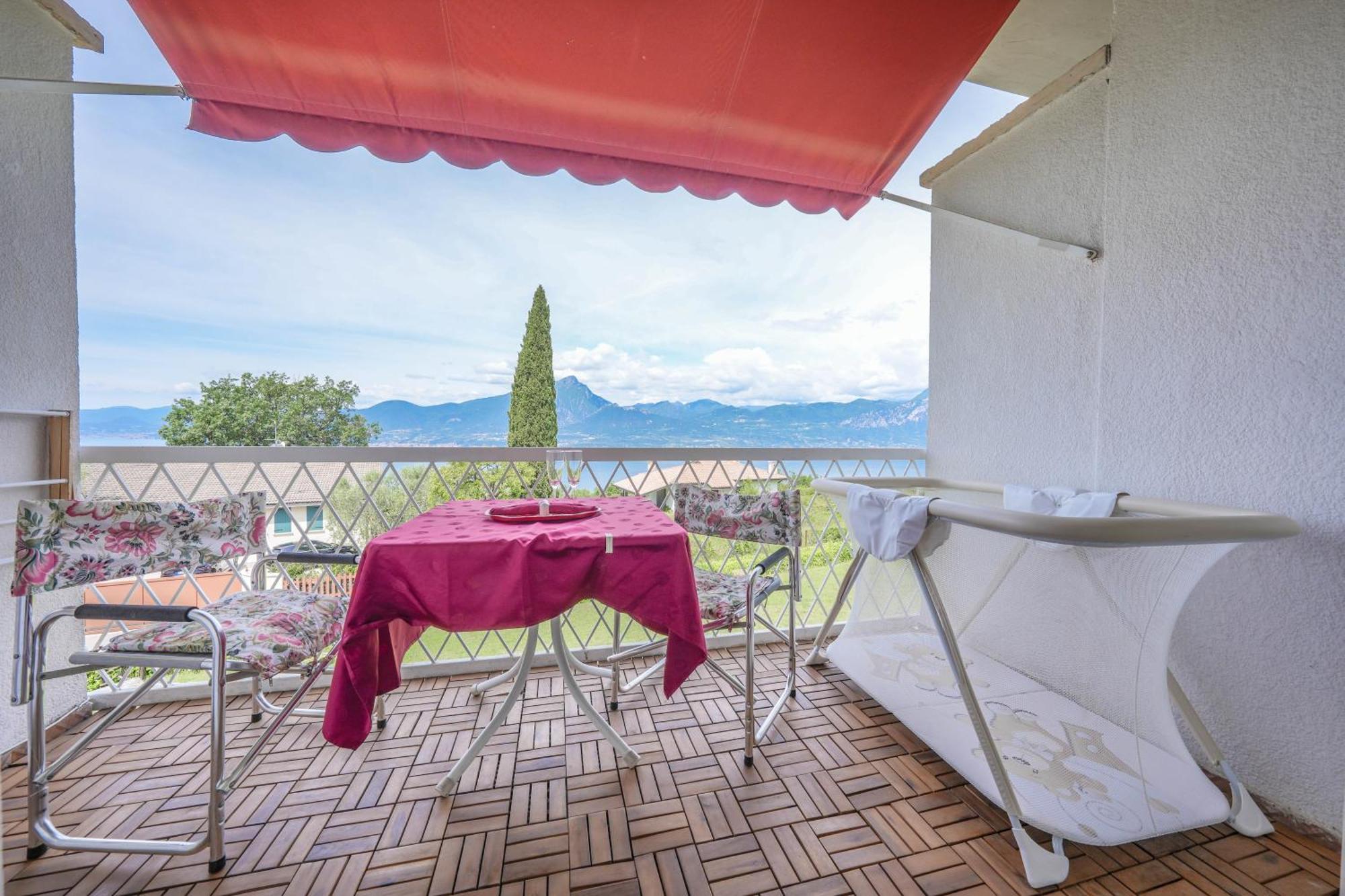アルビザーノGarda Panoramic Houseアパートメント エクステリア 写真